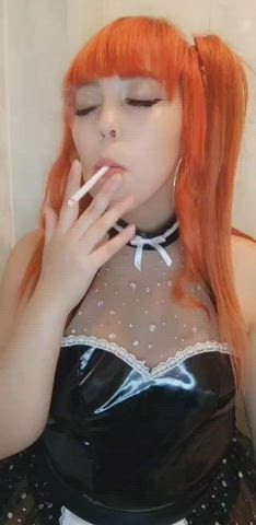 redhead smoking teen topanga clip