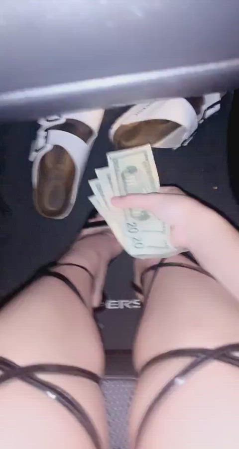 Her first ever cashmeet! Findom Goddess Paypig Financial Domination