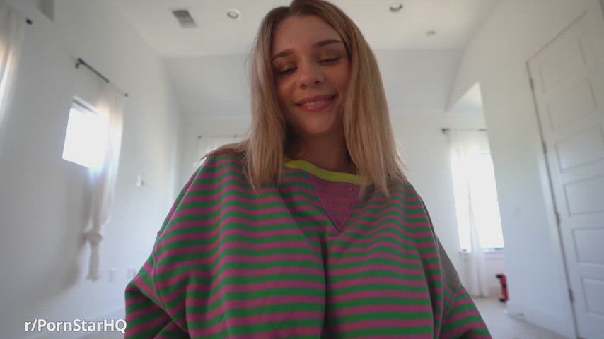 [Gabbie Carter] POV fuck with her new beautiful tits