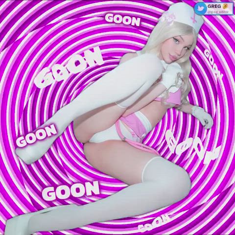 ass babe blonde bubble butt caption cute goonette gooning hypno r/gooned captions