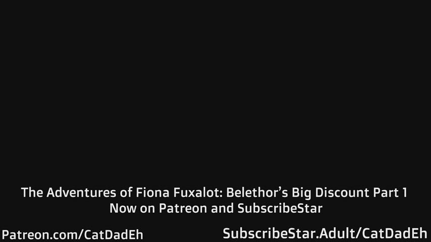 The Adventures of Fiona Fuxalot: Belethor's Big Discount is now available!