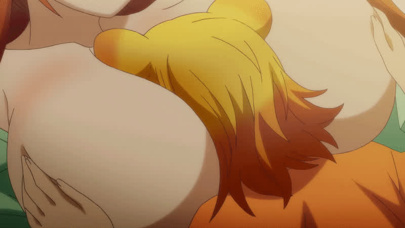 Anime Ecchi Groping Huge Tits MILF Motorboating clip