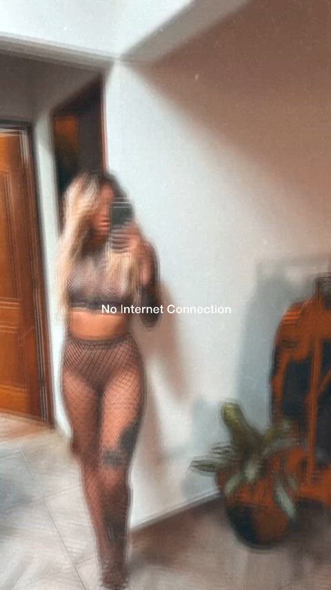 blonde lingerie tease teasing fishnet real-tease onlyfans-creators clip