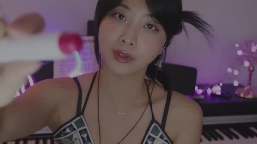 asmr asian close up french kissing korean lips lipstick sensual sexy sexy voice clip