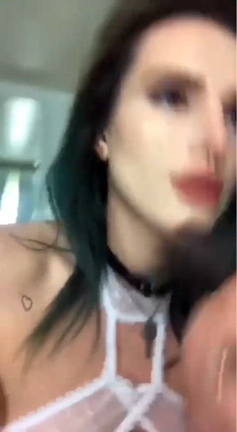 braless see through clothing selfie clip