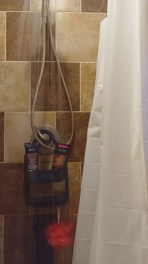 Daddy in the shower getting clean for his cum slut(50)