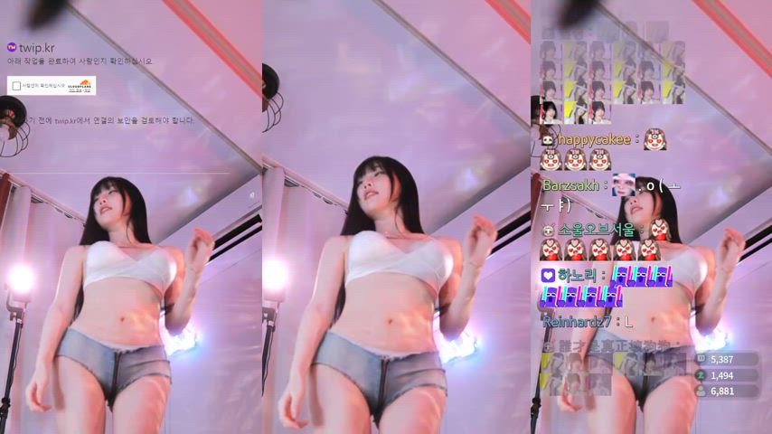 asian big tits dancing korean clip