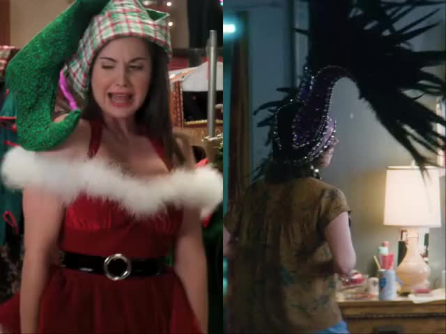 Alison Brie Xmas On/Off
