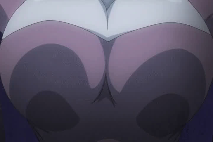 Anime Bouncing Tits Cleavage Huge Tits clip