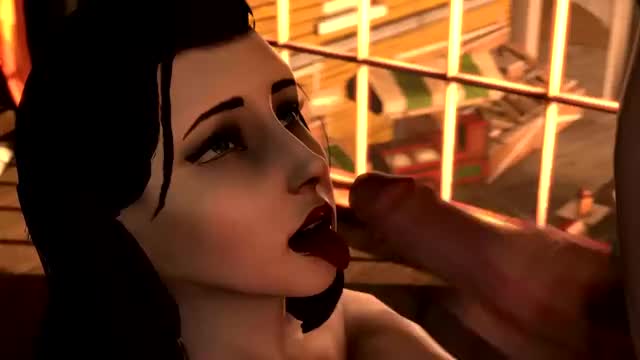 383548 - 3D Animated Bioshock Bioshock Infinite Deadbolt Elizabeth Sound Source Filmmaker