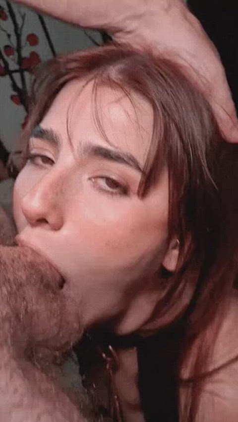 ahegao blowjob deepthroat clip