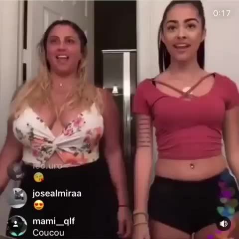 Malu And Her Mother Shaking Boobs
