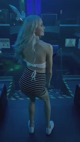 ass boobs dancing flashing nightclub nipples skirt tits clip
