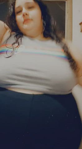 BBW Big Tits ManyVids SSBBW Striptease Tit Worship clip