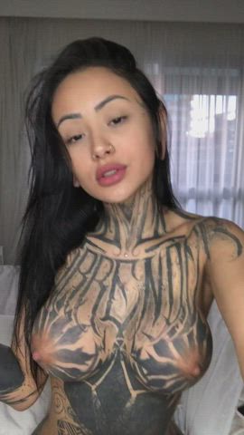 asian boobs tattoo goth-girls hot-girls-with-tattoos legal-teens clip