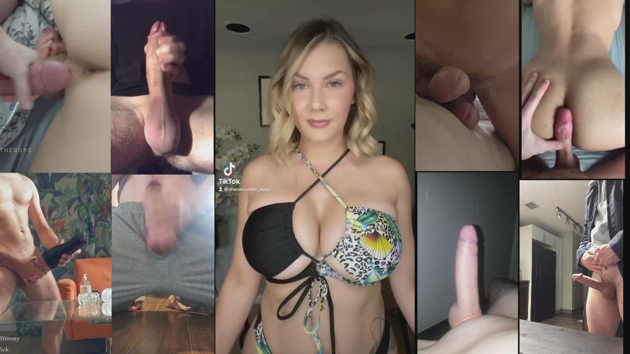 BabeCock Big Tits Bikini Blonde Cum Frotting TikTok clip