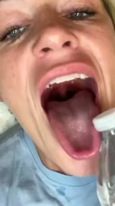 deepthroat lips throat throat fuck throated clip