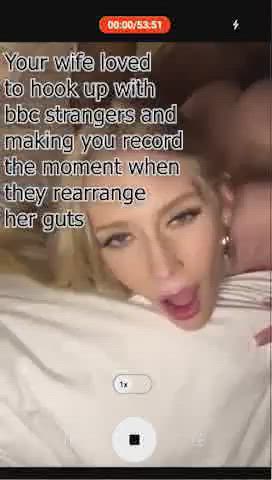 ass bbc blonde cuckold rough clip
