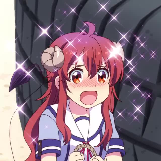 Very excited demon girl [Machikado Mazoku]
