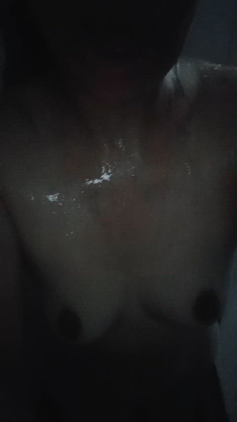 bathroom mature naked on-all-fours clip