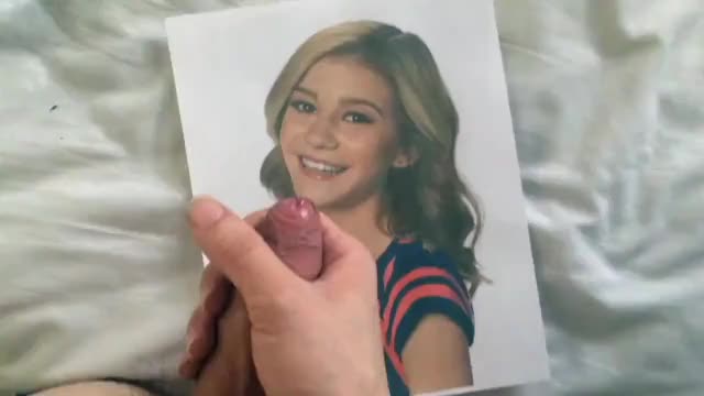 G Hannelius cumpilation (sped up to fit gfycat)