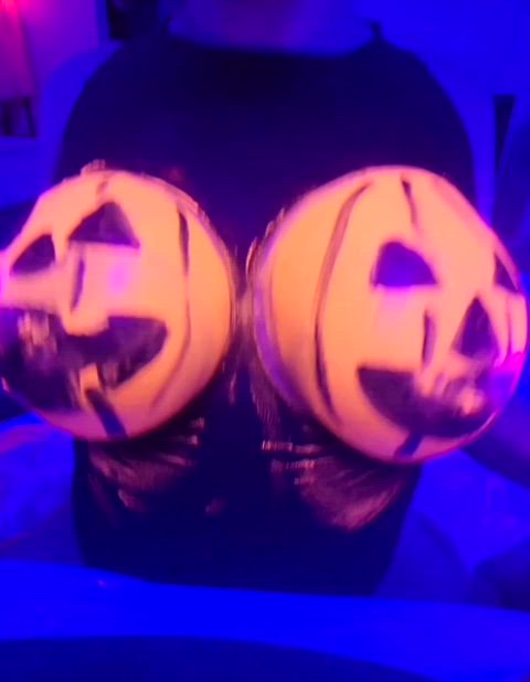 My big Halloween pumpkins