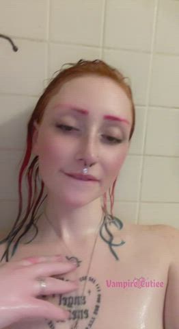 alt boobs goth milf onlyfans redhead sucking tattoo white girl clip