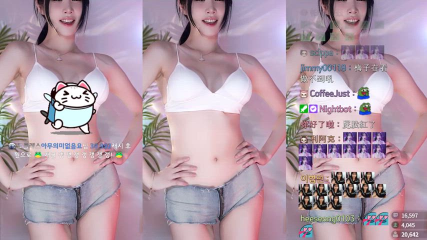 asian big tits dancing korean clip