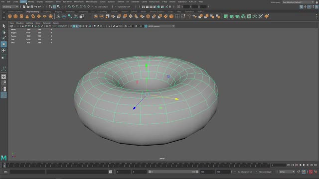 Maya: Inflate Faces along normal direction