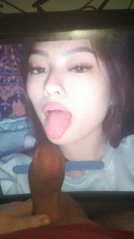 My tounge kink got satisfied from this cutie