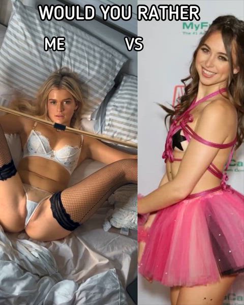 Who would you rather goon to ?