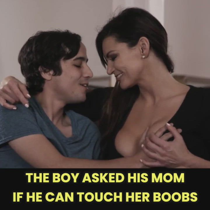 Do you touch your mom's boobs, "by accident" of course?