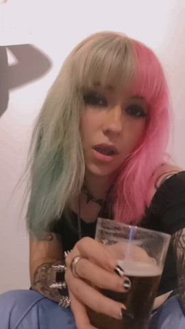 Daddy I am so drunk, don't punish me pls