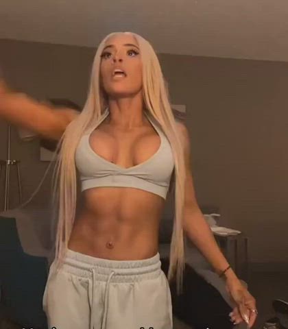 abs big tits blonde fake tits latina petite tight tits wrestling clip