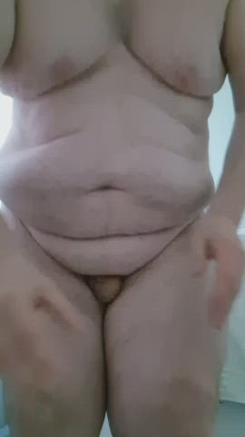[55] more than a few pounds, tiny cock but on the plus side, very kinky and a soft