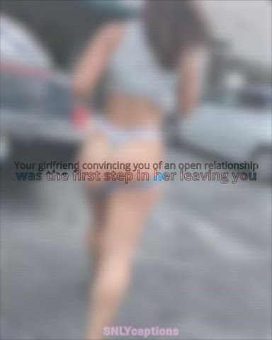 Caption Cheating Cuckold Girlfriend Hotwife Sharing clip