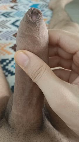 Cock Worship Foreskin Male Masturbation clip