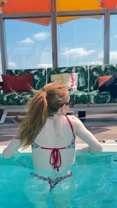 Redhead Madi Collins sexy swimsuit!!