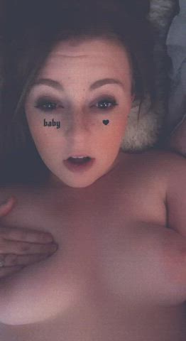 Areolas Big Tits Blue Eyes Curvy Cute Erect Nipples Nipple Pretty Tits clip