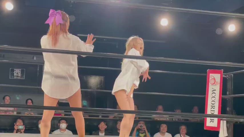 japanese sexy wrestling clip