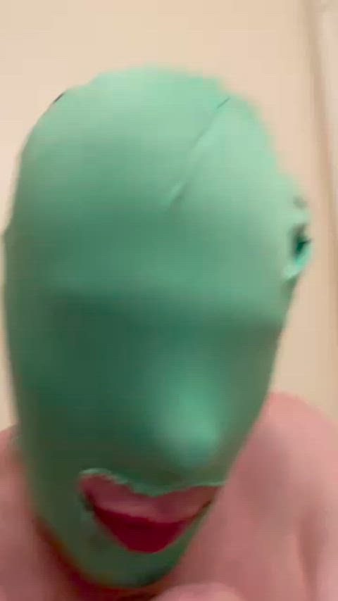 cum cum in mouth mask sissy clip