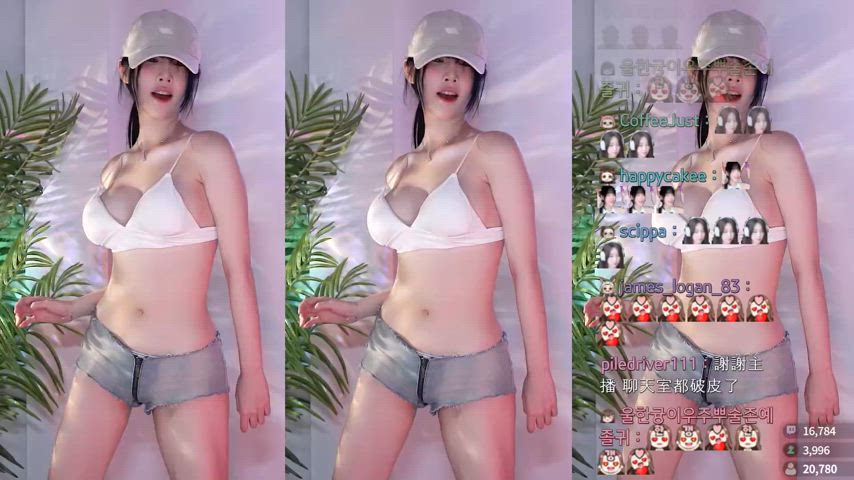 asian big tits dancing korean clip