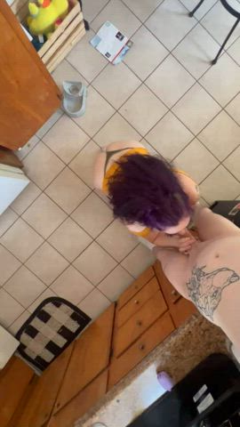 alternative amateur ass big dick cock worship oral pov sucking tattooed teen clip
