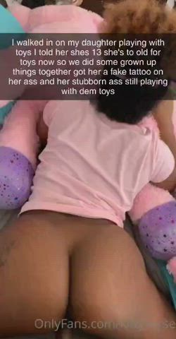 18 Years Old Age Gap Daughter Ebony clip