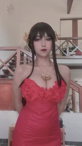 asian cosplay dress clip