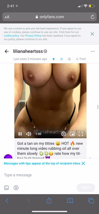 Big Tits Massage Oiled clip