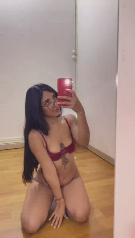 camgirl latina lingerie long hair natural tits sensual small tits tattoo teen webcam