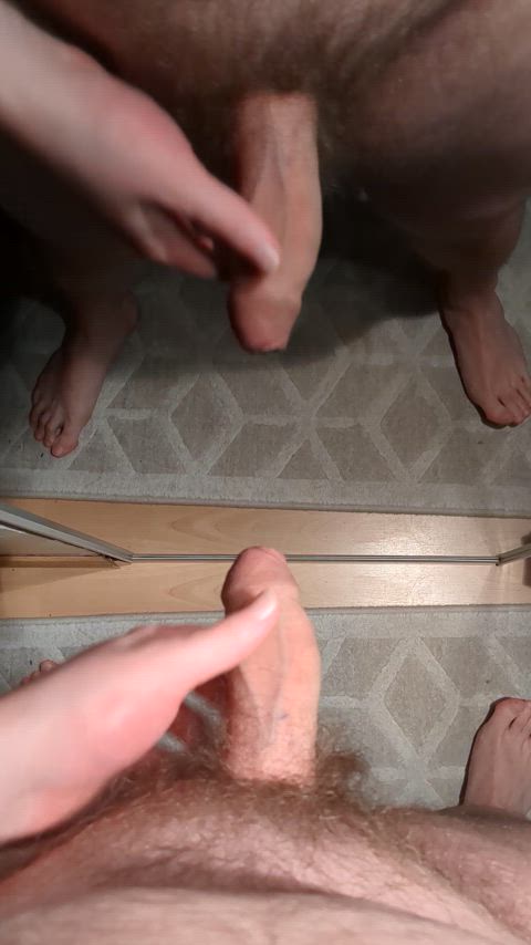 Love playing with my foreskin