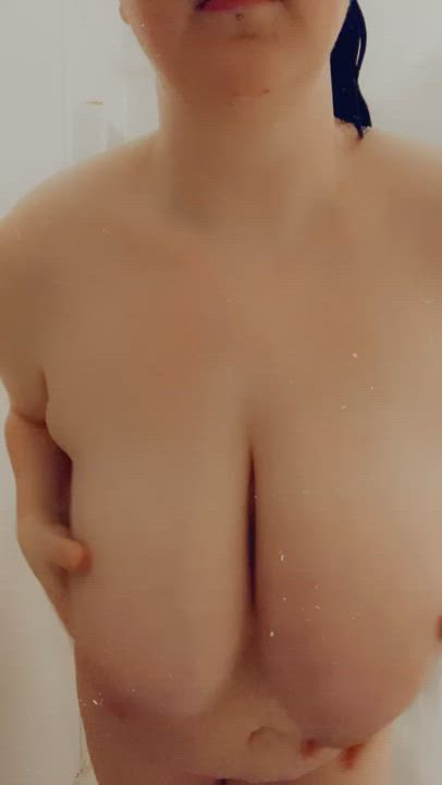 Hi, it’s me again. Here’s my boobs in the shower. I hope you’re not sick of