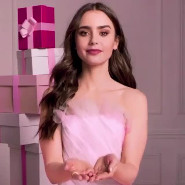 Lily Collins for Lancome